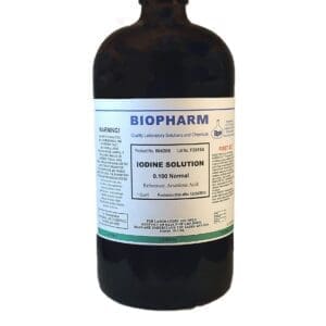 Iodine Solution, 0.100 Normal (N/10)