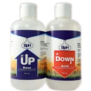 pH Up & Down for Hydroponics; 250 mL each