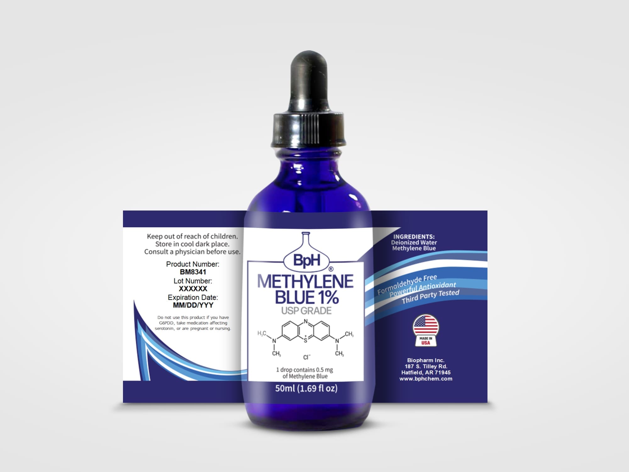 Methylene Blue, USP Grade, 1% (w/w) - Image 2